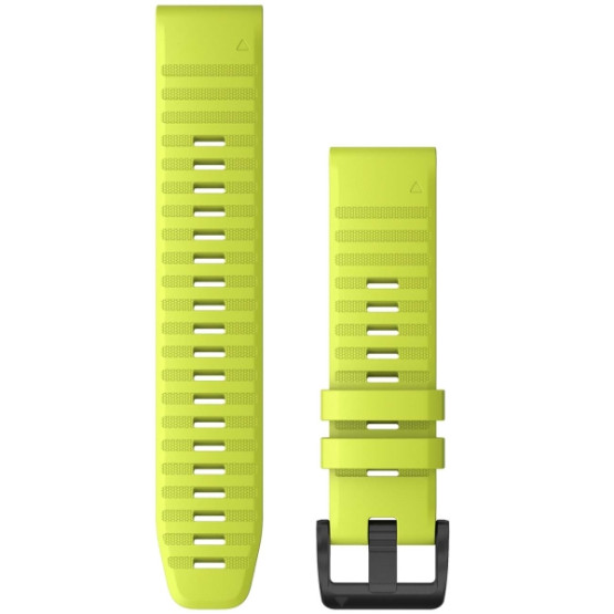 Ремешок для Fenix 6 22mm QuickFit Amp Yellow Silicone bands