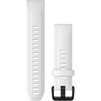 Ремешок для Fenix 6s 20mm QuickFit White Silicone with Black