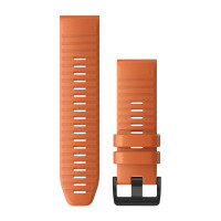 Ремешок для Fenix 6 22mm QuickFit Ember Orange Silicone bands