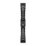 Ремінець для Garmin Fenix 6x 26mm QuickFit Vented Titanium Bracelet with Carbon Gray DLC Coating bands