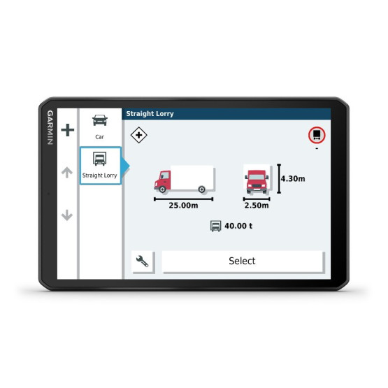 Грузовой навигатор Garmin Dezl LGV1000 Грузовой навигатор Garmin Dezl LGV1000