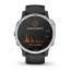 Годинник Garmin Fenix 6S Solar Silver with black band