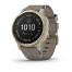 Годинник Garmin Fenix 6S Pro Solar Edition Light gold with shale grey suede band