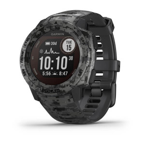 Часы Garmin Instinct Solar Graphite Camo