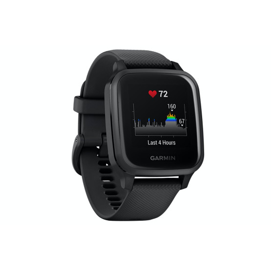 Смарт часы Garmin Venu Sq Music Slate Aluminum Bezel with Black Case