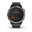 Годинник Garmin Fenix 6 Solar Silver with black band