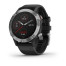 Годинник Garmin Fenix 6 Silver with Black Band б/у