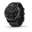Годинник Garmin Fenix 6 Sapphire Carbon Gray DLC with Black Band