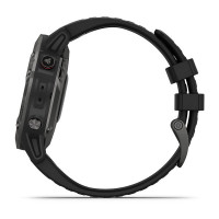 Годинник Garmin Fenix 6 Sapphire Carbon Gray DLC with Black Band