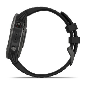 Часы Garmin Fenix 6 Sapphire Carbon Gray DLC with Black Band