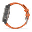 Годинник Garmin Fenix 6 Sapphire Titanium with Ember Orange Band