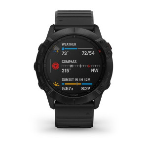 Часы Garmin Fenix 6X Pro Black with Black Band