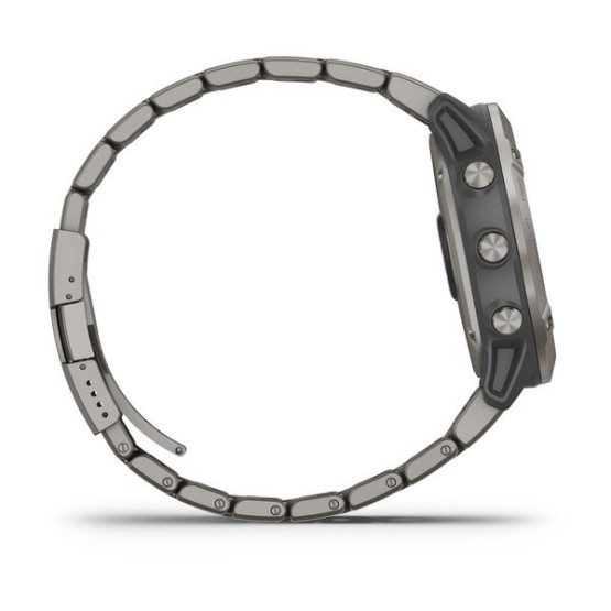 Годинник Garmin Fenix 6X Pro Solar Titanium with Vented Titanium Bracelet