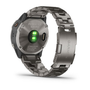 Часы Garmin Fenix 6X Pro Solar Titanium with Vented Titanium Bracelet