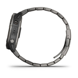 Часы Garmin Fenix 6X Pro Solar Titanium with Vented Titanium Bracelet