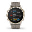 Годинник Garmin Fenix 6S Sapphire Light Gold-tone with Shale Gray Leather Band