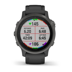 Часы Garmin Fenix 6S Sapphire Carbon Gray DLC with Black Band