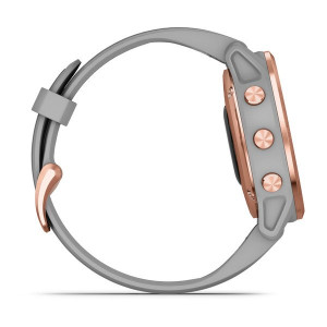 Часы Garmin Fenix 6S Sapphire Rose Gold-tone with Powder Gray Band