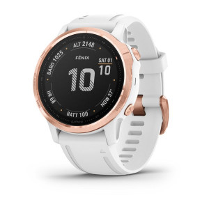 Часы Garmin Fenix 6S Pro Rose Gold-tone with White Band