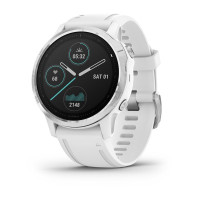 Годинник Garmin Fenix 6S Silver with White Band