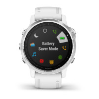 Годинник Garmin Fenix 6S Silver with White Band