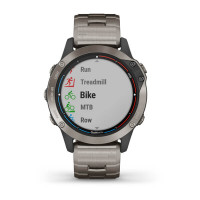 quatix 6 Titanium · Gray
