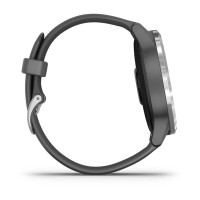 Часы Garmin vivoactive 4 Shadow Gray/Silver 