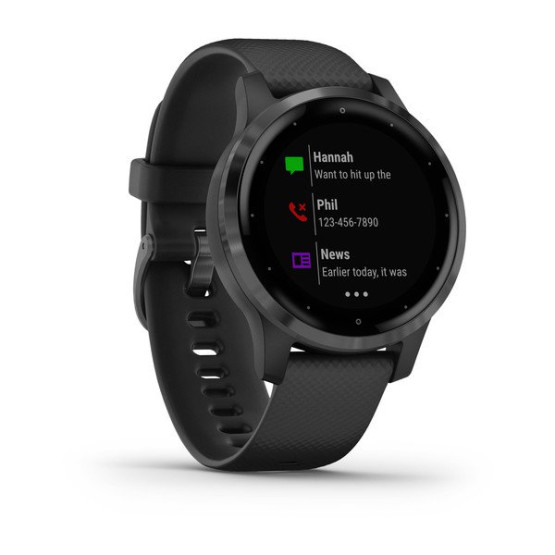 Часы Garmin vivoactive 4S Black/Slate Часы Garmin vivoactive 4S Black/Slate