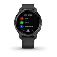 Часы Garmin vivoactive 4S Black/Slate 