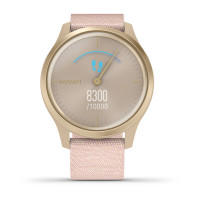 Часы Garmin vivomove Style Champagne-Dust Rose Fabric