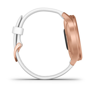 Часы Garmin vivomove Style Rose Gold-White Silicone