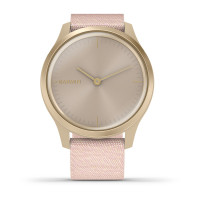 Часы Garmin vivomove Style Champagne-Dust Rose Fabric