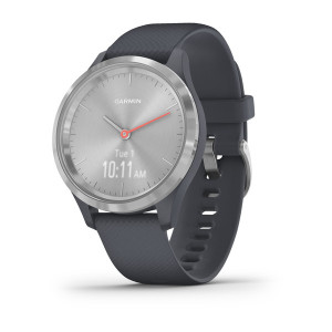 Часы Garmin vivomove 3S Sport Silver-Blue Silicone