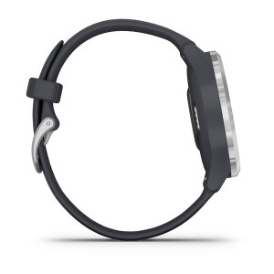 Часы Garmin vivomove 3S Sport Silver-Blue Silicone