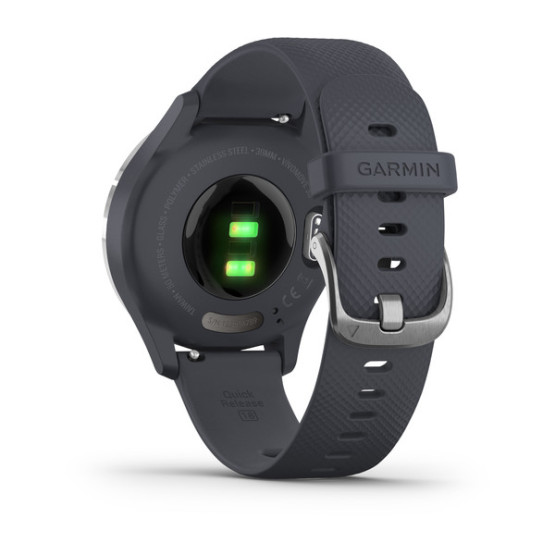 Годинник Garmin vivomove 3S Sport Silver-Blue Silicone