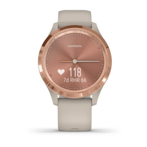 Часы Garmin vivomove 3S Sport Rose-Tundra Silicone