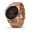 Годинник Garmin vivomove Luxe Rose Gold-Black Milanese