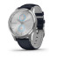 Годинник Garmin vivomove Luxe Silver-Blue Leather