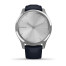Годинник Garmin vivomove Luxe Silver-Blue Leather