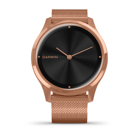Годинник Garmin vivomove Luxe Rose Gold-Black Milanese Годинник Garmin vivomove Luxe Rose Gold-Black Milanese