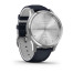 Годинник Garmin vivomove Luxe Silver-Blue Leather
