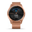 Годинник Garmin vivomove Luxe Rose Gold-Black Milanese