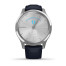 Годинник Garmin vivomove Luxe Silver-Blue Leather