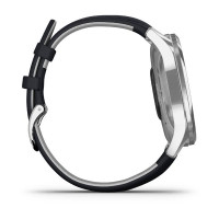 Годинник Garmin vivomove Luxe Silver-Blue Leather