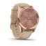 Годинник Garmin vivomove Luxe Rose Gold-Beige Leather