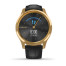 Часы Garmin vivomove Luxe Pure Gold-Black Leather