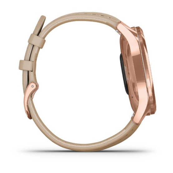 Годинник Garmin vivomove Luxe Rose Gold-Beige Leather Годинник Garmin vivomove Luxe Rose Gold-Beige Leather