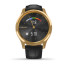 Часы Garmin vivomove Luxe Pure Gold-Black Leather