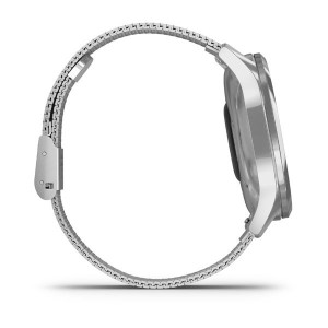 Часы Garmin vivomove Luxe Premium Silver-Black Milanese