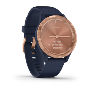 Часы Garmin vivomove 3S Sport Blue-Gold Silicone